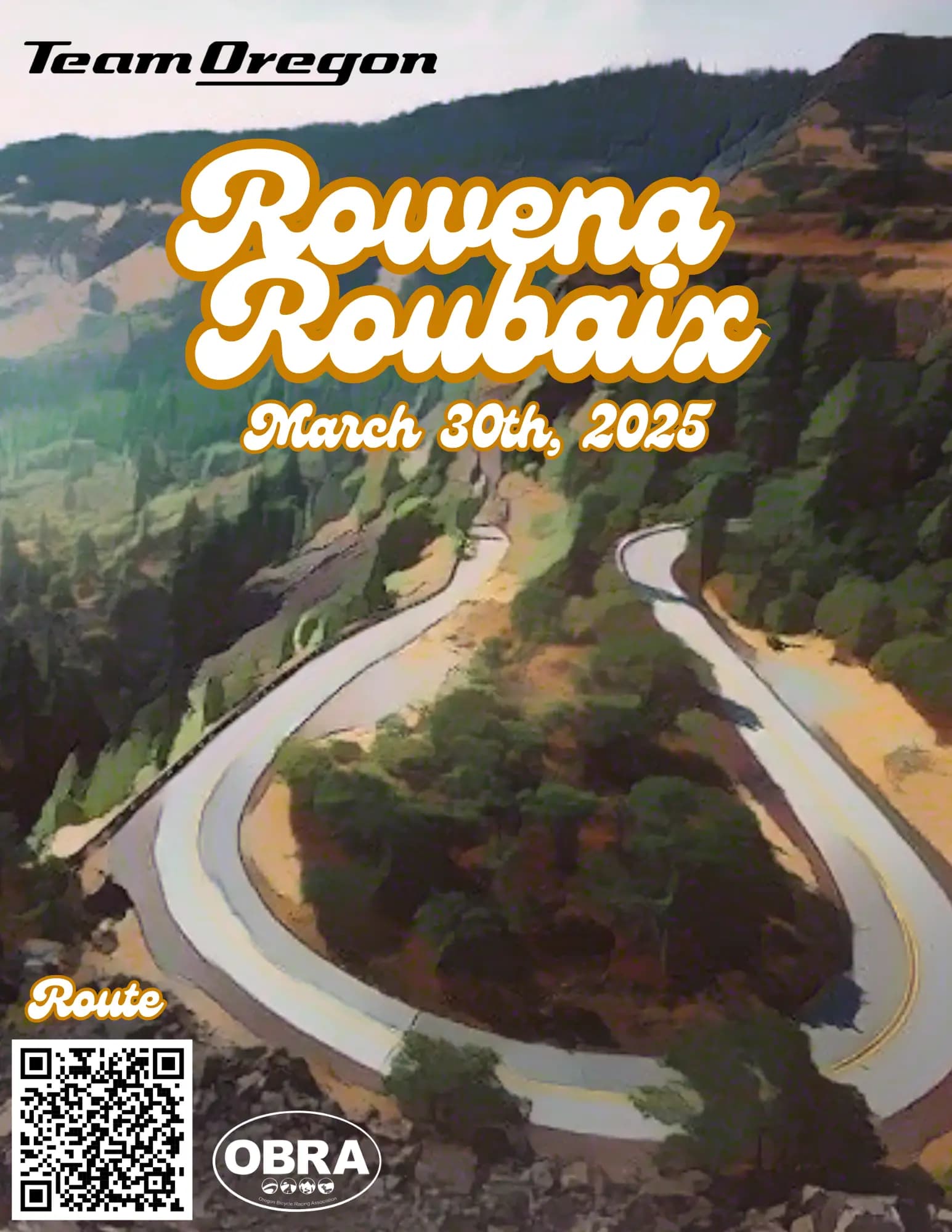 Rowena Roubaix poster